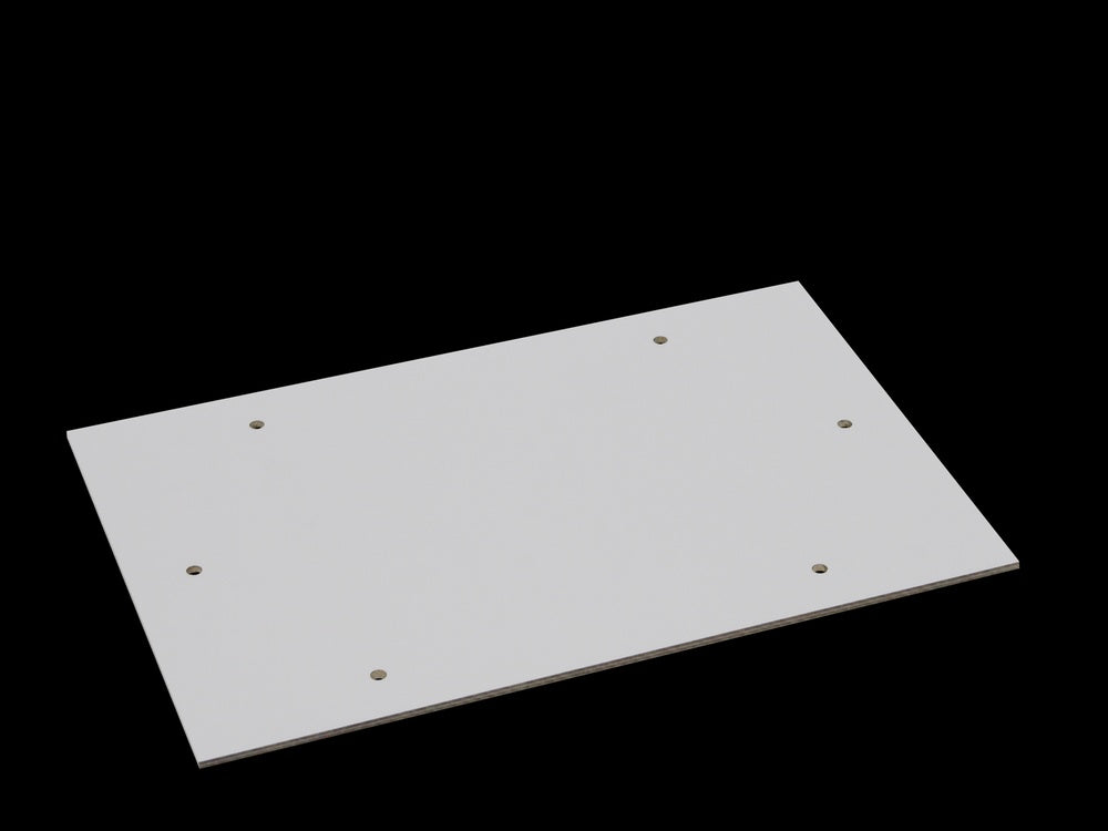 Rittal PK 220x150mm Mounting Plate RAL7035 - 9549000 [8 Pieces]