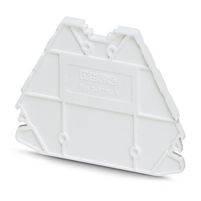 Phoenix Contact White End Cover D-PTRV 4 - 3270151 [10 Pieces]