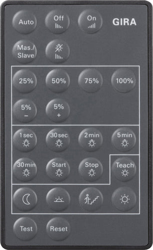 Gira Ir Control Remoto Pir 3 Para Sensores De Movimiento Sensotec - 237300