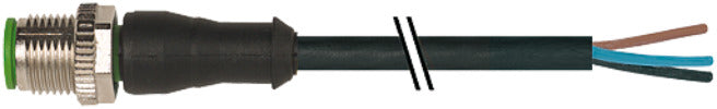Murrelektronik M12 Male Sensor Cable 5x0.34 5M PUR - 7000-12041-6350500