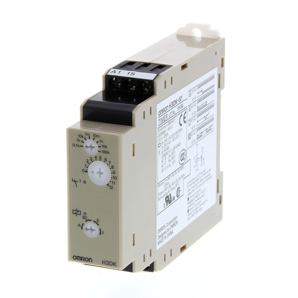 Omron H3DK-S1 Multirange Timer Module 24-240V - H3DK6003D