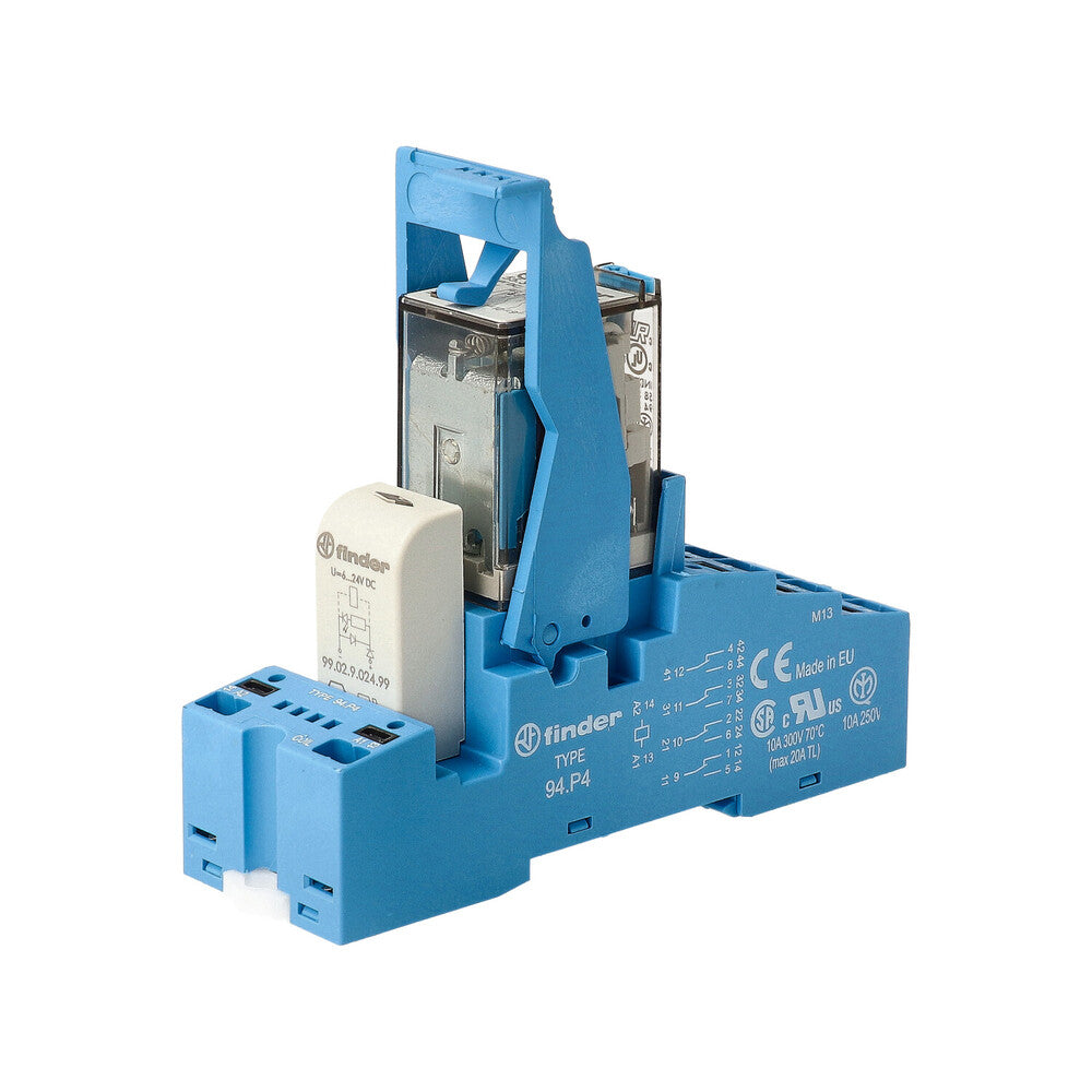 Interface Relay Module 4CO 7A 24VDC With LED - 58.P4.9.024.0050