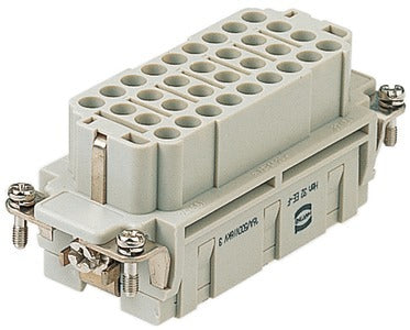 Harting Han EE 32-Pin Female Crimp Connector Insert - 09320323101