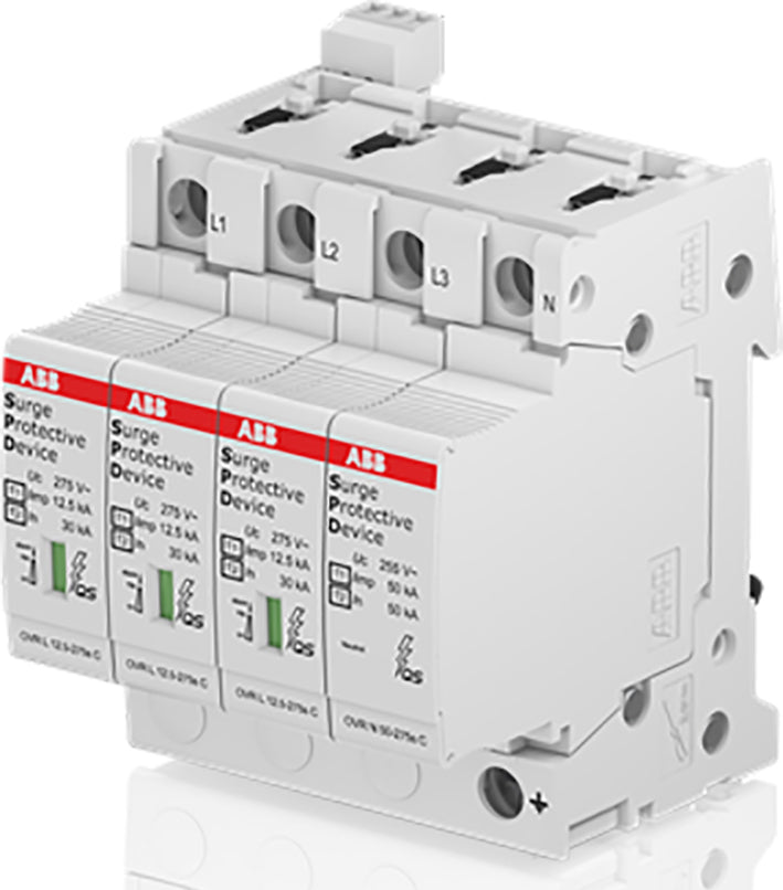 ABB T1-T2 3P+N Surge Protector 12.5KA 80KA 275V - 2CTB815710R0700