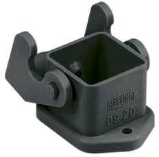 Harting Han 3A Carcasa De Montaje En Panel Negra PC - 09200030327 [10 Piezas]