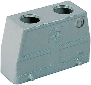 Harting Han 16B Heavy Duty Hood Top Entry 2xM25 - 19300160466