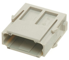 Harting Han DD 12-Contact Male Crimp Module - 09140123001 [2 Pieces]