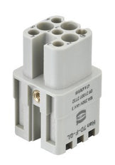 Han Quick Lock Inserto Femenino 7 Contactos 10A Plateado - 09210072732