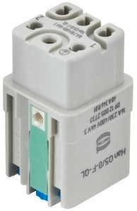 Han Q5 Female Quick Lock Connector Insert 5 Pole 2.5mm² - 09120052733