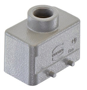 Han B Capucha Entrada Superior M20 Carcasa De Conector De Aluminio - 19300101420