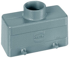 Harting 16B Low Profile Hood PG21 Aluminum Die-Cast - 09300161420