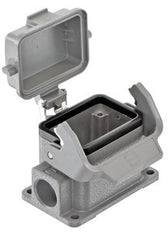 Han 6B Surface Mount Housing With Lever Lock 2M20 - 19300061295