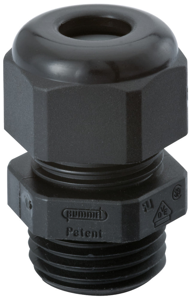 HSK-K M25 Cable Gland Black Polyamide - 1209250150 [5 Pieces]