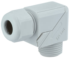 Hummel HSK-W M20x1.5 90° Cable Gland Grey - 1313200051