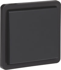 Splashproof Two Way Switch 16A 250V IP55 Black - 761-31616