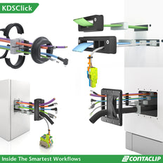 Conta-Clip Kds Pasacables Inserto De Sellado 5-6mm Negro - 28525.4 [10 Piezas]