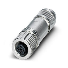 M12 D-Coded Female Ethernet Connector PROFINET CAT5 - 1424683