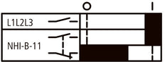 Eaton Standard Auxiliary Contact Block 1NO 1NC Front Mount - 208277