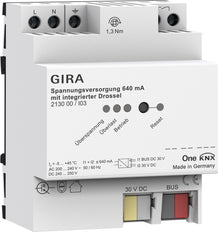 Gira One KNX Fuente De Alimentación 640mA Con Choke Integrado - 213000