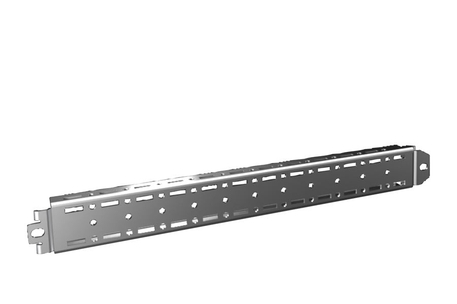VX Mounting Rail 18x39mm 400mm Zinc Plated Steel Set - 8617700 [4 Pieces]