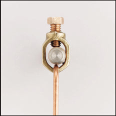 Abrazadera De Varilla De Tierra De Bronce 12.5mm Para Conductor De 50mm² - 158260
