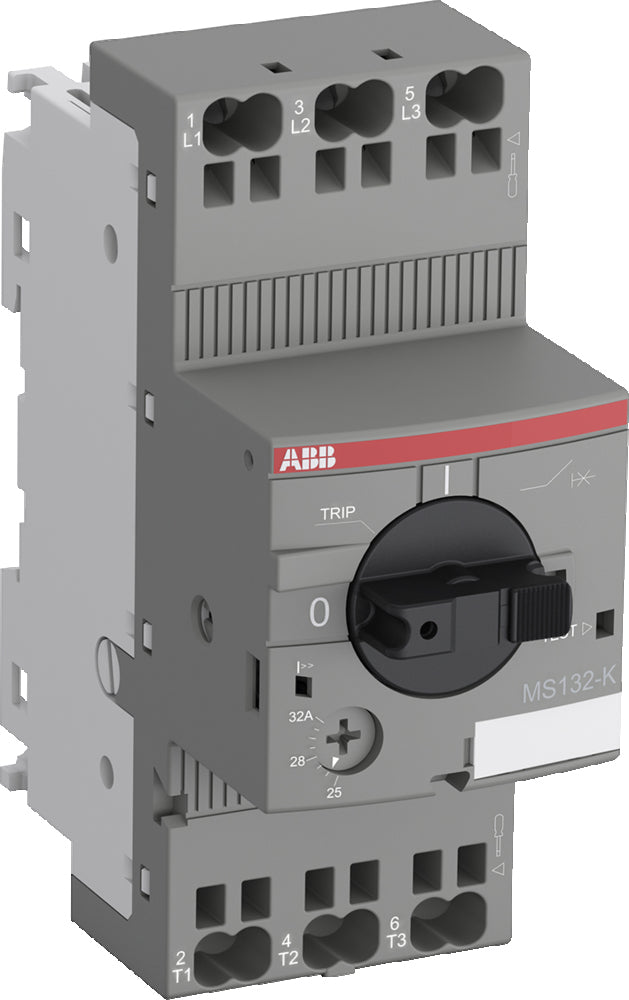 ABB MS132 Motor Protection Switch 4.0-6.3A Push-In - 1SAM350010R1009
