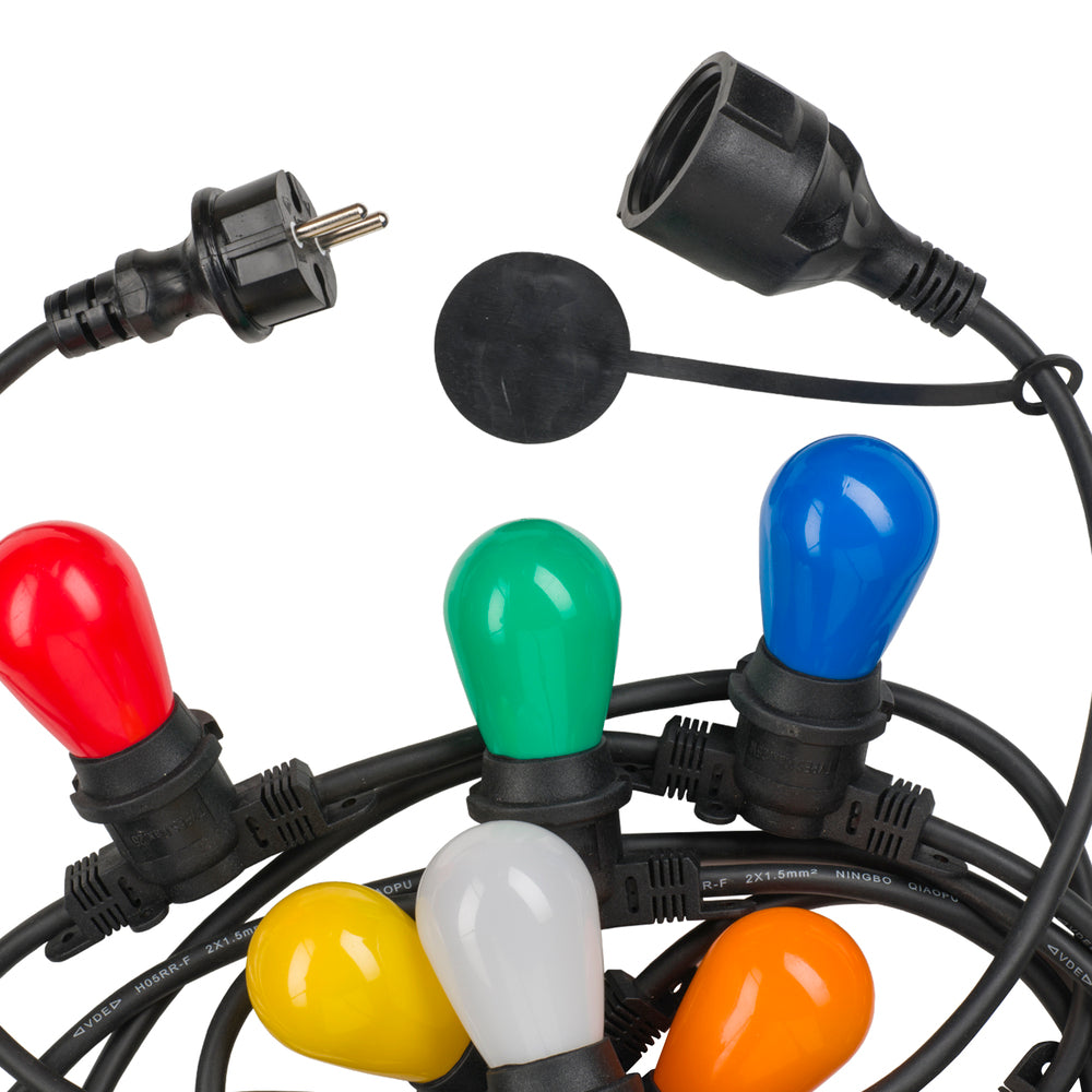Kit De Luces De Cuerda Profesional 10M E27 IP44 - 141336