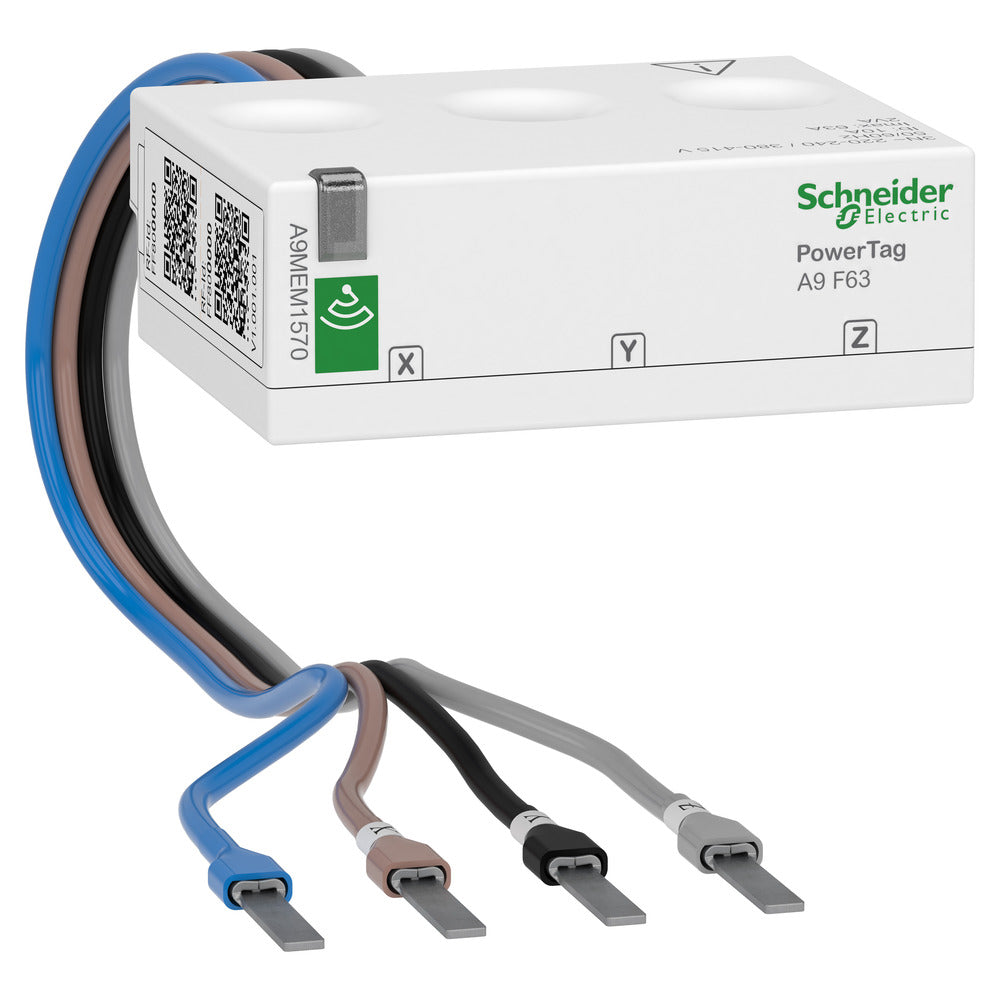 Schneider Powertag Energía F63 3P+N 63A Sensor Inalámbrico - A9MEM1570