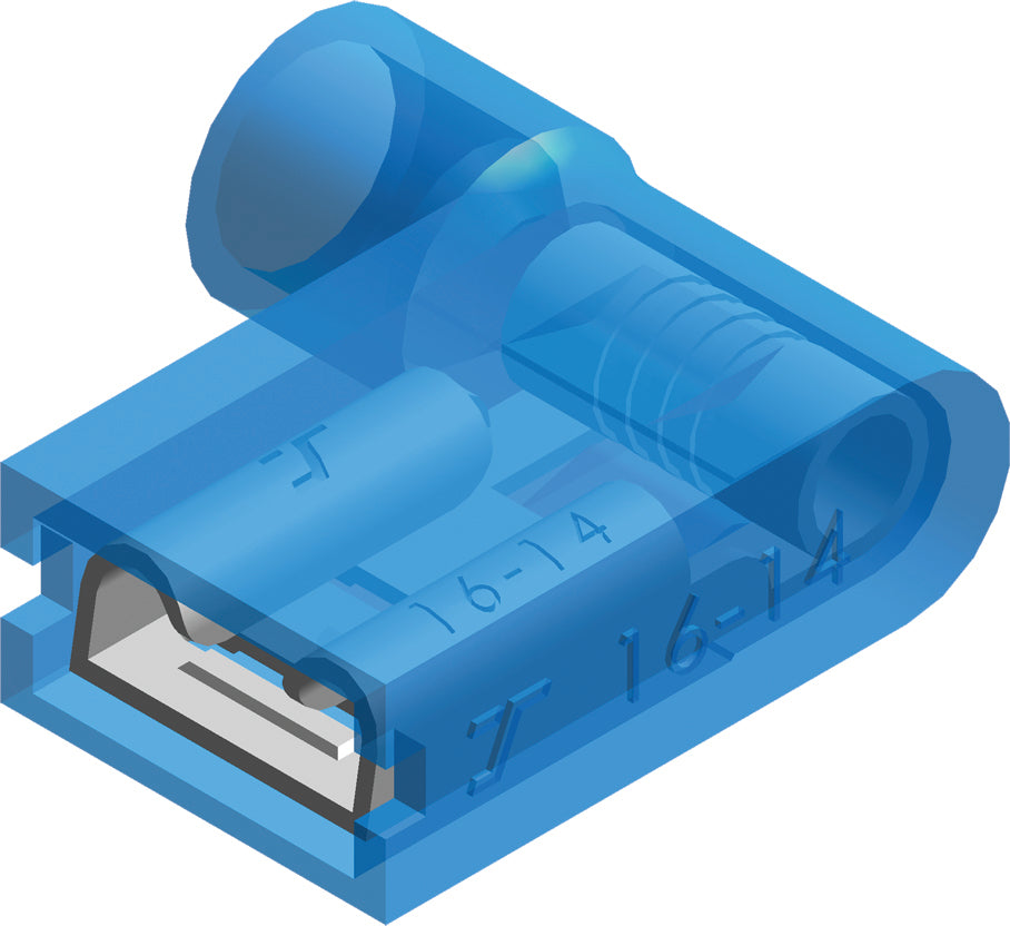 Conector De Espada De Ángulo Recto Aislado Conex 1.5-2.5mm² - CE110203 [100 Piezas]