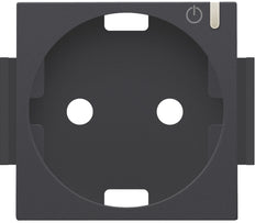 Connected Smart Socket Cover With LED Status Button - 122-66930