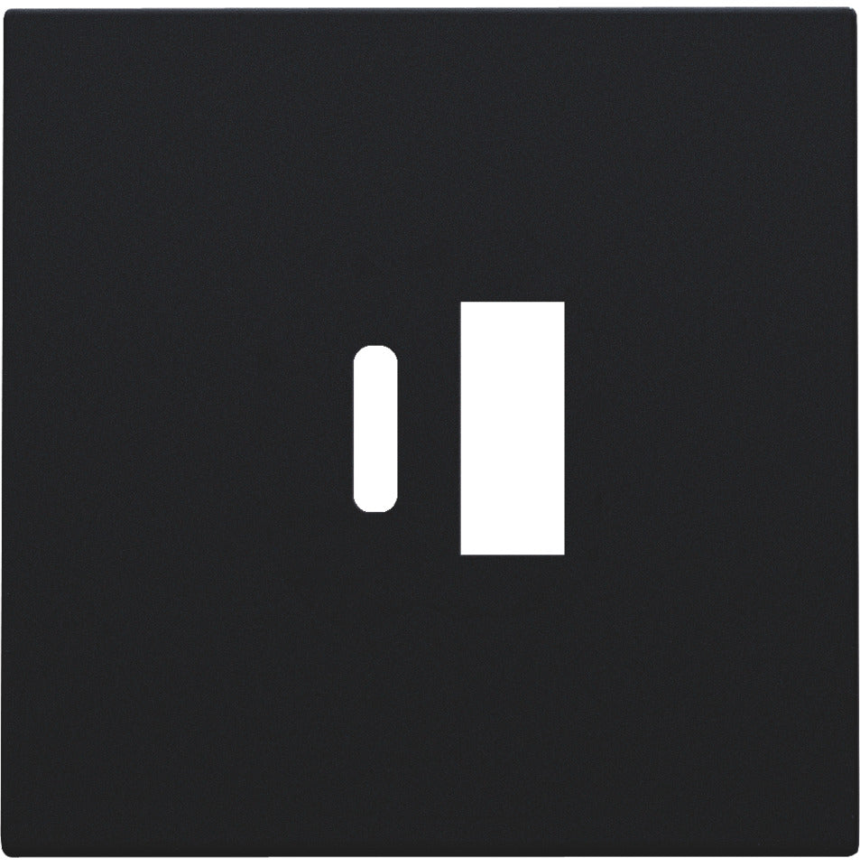 Niko Dual Smart USB-A And USB-C Charger Cover Black - 161-68002