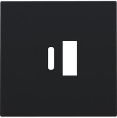 Niko Dual Smart USB-A And USB-C Charger Cover Black - 161-68002