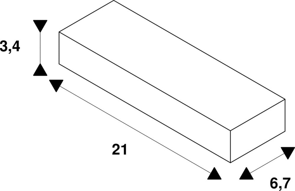 Controlador Led Slv 100W 24V Triac Regulable - 1003105