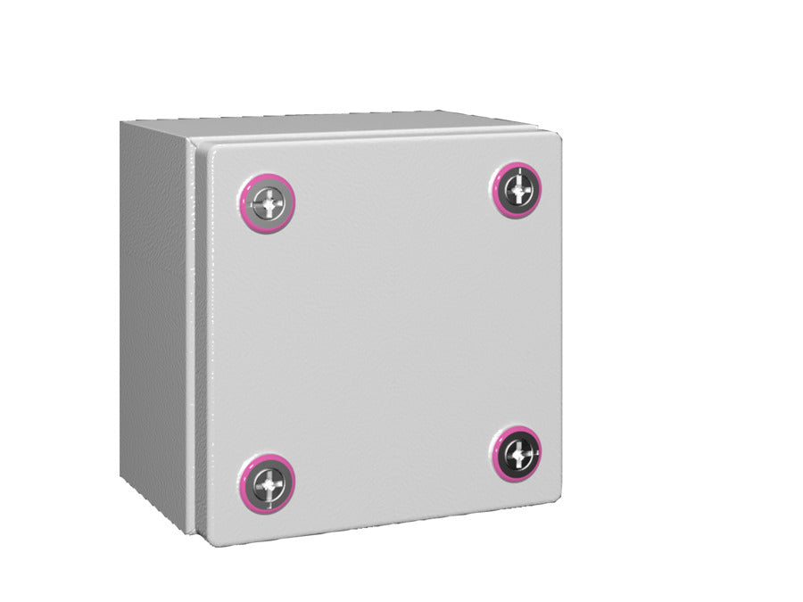 Rittal KX Steel Terminal Box 150x150x120mm RAL7035 - 1500000