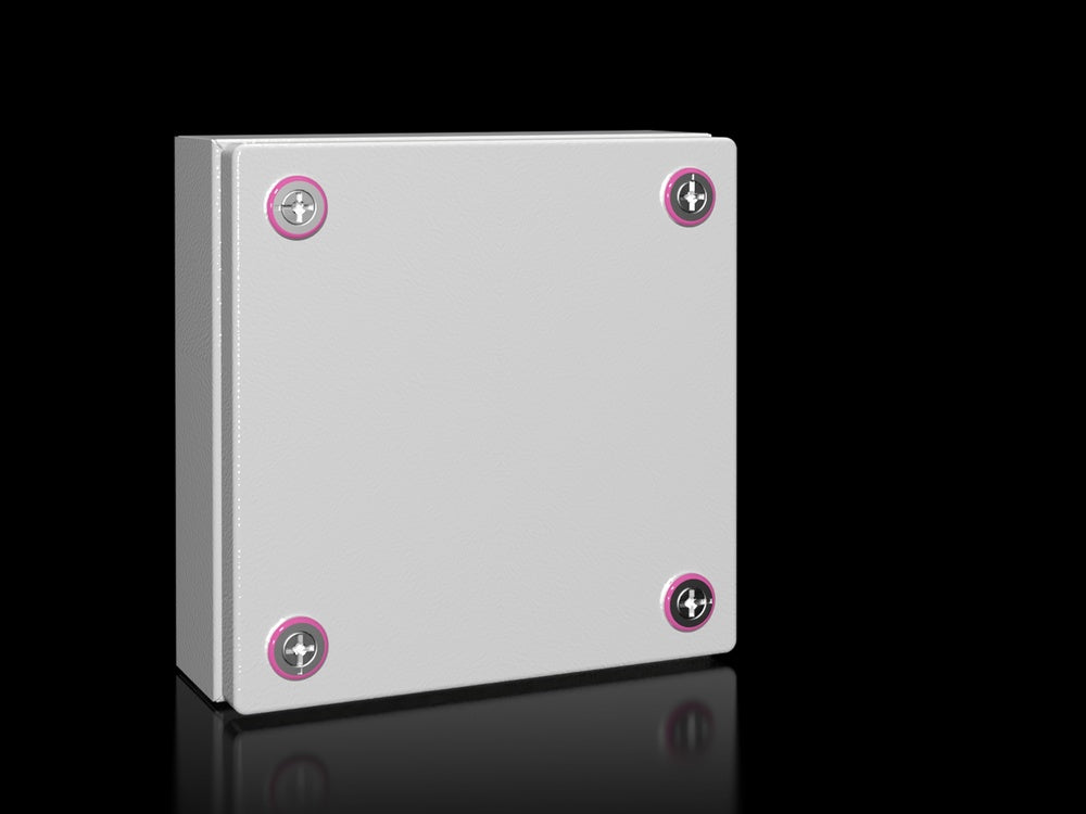 Rittal KX Caja De Terminales De Acero 200x200x80mm RAL7035 - 1516000