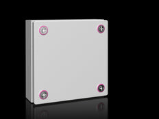 Rittal KX Caja De Terminales De Acero 200x200x80mm RAL7035 - 1516000