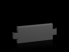 Paneles De Zócalo Lateral Rittal AX 400x100mm Negro - 2820410