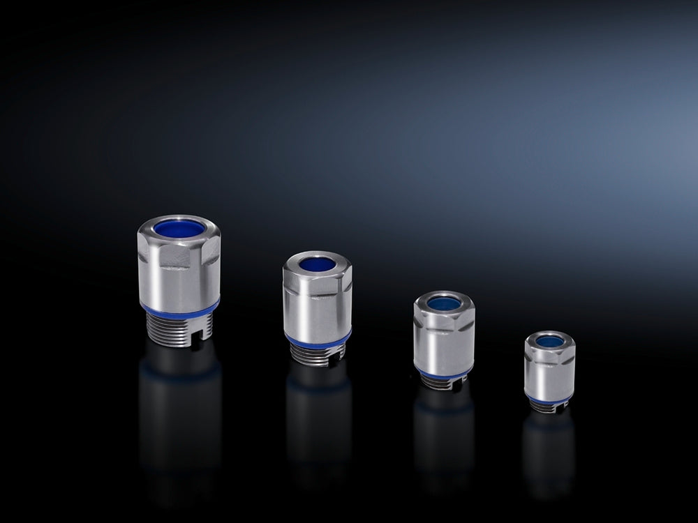 HD Acero Inoxidable M12x1.5 Pasacables Con Tuerca De Bloqueo - 2410001 [5 Piezas]