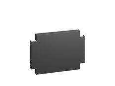 Paneles De Zócalo Lateral Rittal AX 400x200mm Acero Negro Conjunto - 2820420 [2 Piezas]