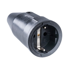 Enchufe De Conector De Caucho Alta Resistencia 16A 250V Con Tierra - 104460