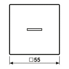 Jung Home A500 Grafito Negro Control Inteligente De Persianas Tapa - BTA17101SWM