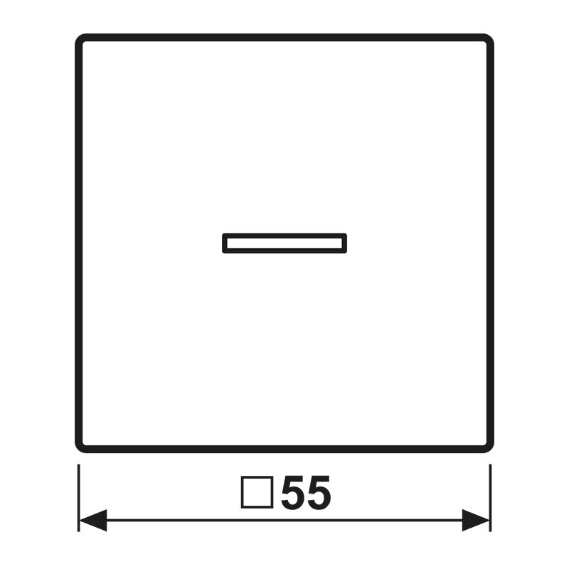 Jung Knx Interruptor De Palanca Simple Con Led Blanco Alpino - As101Ko5Ww [2 Piezas]