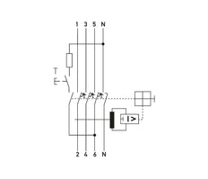 Doepke Type A RCBO 16A 300mA 3P+N Circuit Breaker - 09945114