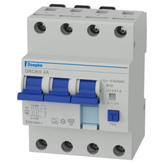 Doepke Type A RCBO 16A 30mA 3P+N Circuit Breaker - 09945104