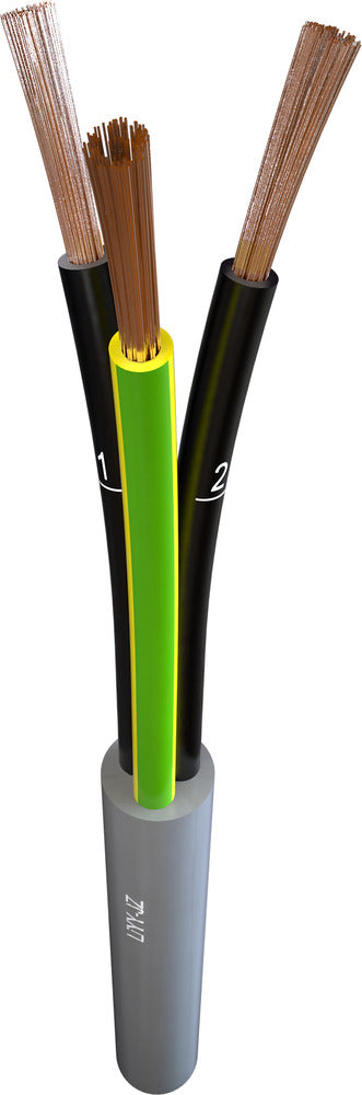 TKF LIYY-JZ Cable De Control DCA 12x1mm Gris - 167720 [2 Metros]