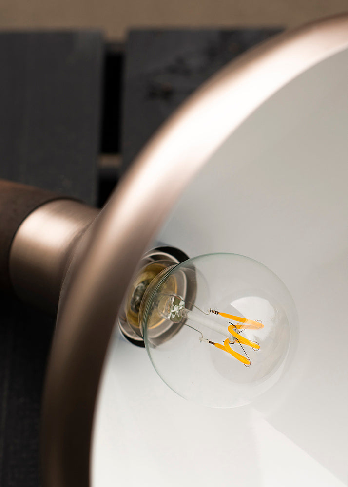 Bailey Enrollado Básico G45 E27 3W Regulable Bombilla LED Filamento - 143620