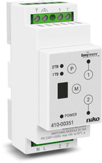 Niko Wireless 2-Channel DIN Rail RF Receiver - 410-00351