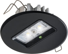 Downlight De Emergencia Empotrable Led De 2W Negro - 7TCA091160R0459