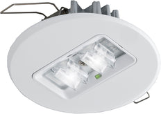 2W Round White LED Recessed Emergency Light - 7TCA091160R0557