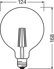 LEDVANCE Smart+ WiFi Globe Filament LED E27 5.5W Dimmable - 4058075528291